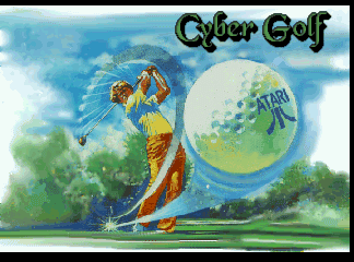 Jack Nicklaus Cyber Golf atari screenshot